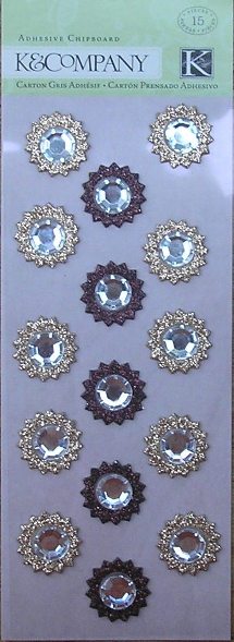 K & Company Flora & Fauna - Medallions Chipstickers