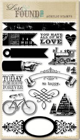 My Minds Eye Lost/Found 2 Breeze Dream Clear Stamps