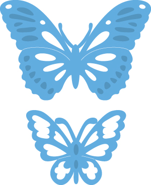40% OFF - Marianne Design Dies - Butterflies 1 (SLR0356)