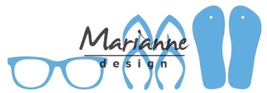 Marianne Design Creatable Dies - Flip Flops & Sun Glasses (LR0477-717)