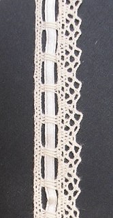 Cotton Lace - ET250/NATURAL/SATIN