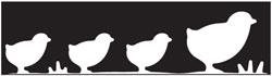 Martha Stewart Border Punch - Chicks (40021)