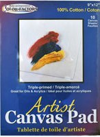 Artist Canvas Pad