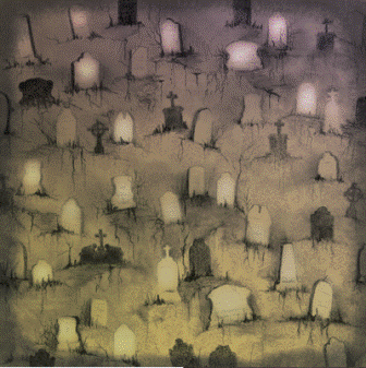 Moxxie Midnight Dreary Paper - Tomb It May Concern