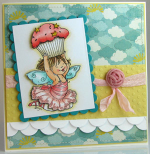Mo Manning Stamps - Birthday fairy Lee