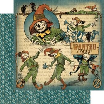 Graphic 45 The Magic Of Oz Paper - Yellow Brick Road
