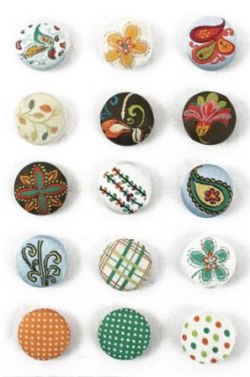 My Minds Eye Bloom & Grow - Fabric Brads