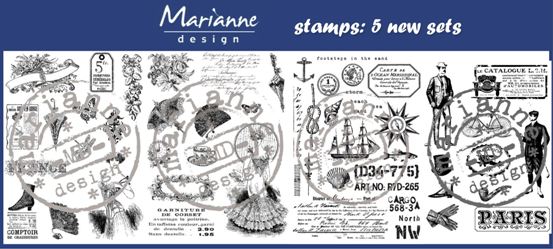 Marianne Design April Stamp Releases
