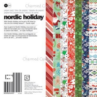 Basic Grey Nordic Holiday 6"x6" Pad