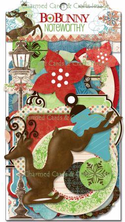 Bo Bunny Blitzen Noteworthy Die-Cuts