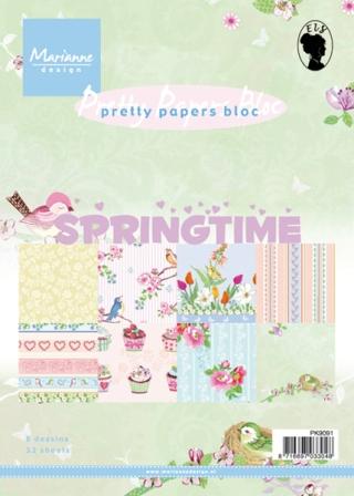 Marianne Design Paper Bloc - Spring Time
