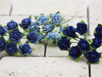 Prima Mini Roses - Blue (35483)