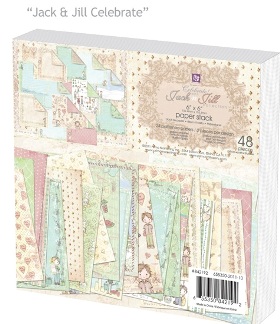 Prima 6x6 Paper Pads - Jack & Jill Celebrate