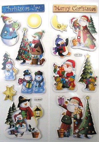 Xmas Chipboard Embellishment Packs (904A/B)