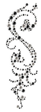 Prima Printery Say It In Crystals Adhesive Swirls (550592)