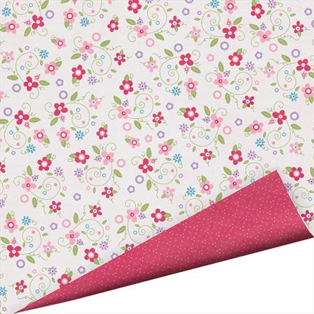 Imaginisce Perfectly Posh Paper - Frilly Floral