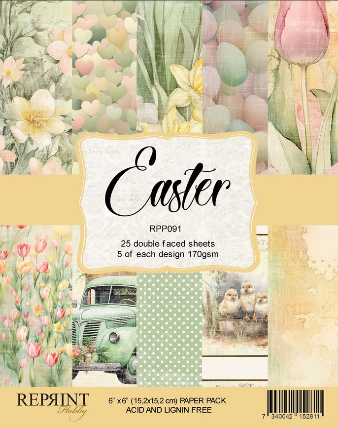 Reprint Easter 6x6 Inch Paper Pack