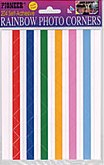 Rainbow Photo Corners 