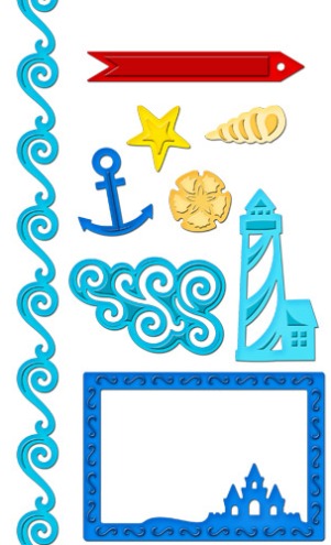 Spellbinders Shapeabilities - Nautical Accents (S5-082)