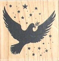 PI Stamps - P571-D Peace Dove (SB1)