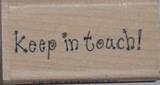 PI Stamp -  Keep in Touch P1174J  (SB1)