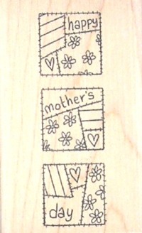 Inca Stamps - Mothers Day Squares (SB1) In1033-E