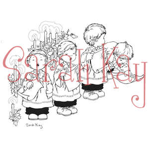 Sarah Kay Stamps - Angels Rejoice
