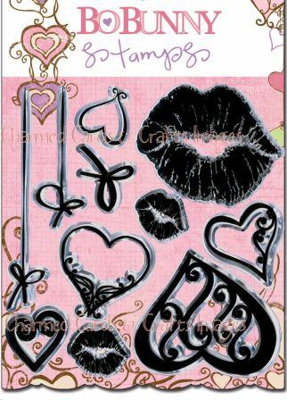 Bo Bunny Smoochable Clearly Stamps
