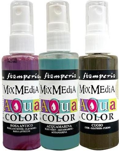 Stamperia Brocante Antiques Aquacolor Spray Kit (3pcs)