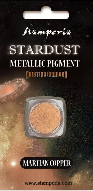 Stamperia Stardust Metallic Pigment MARTIAN COPPER