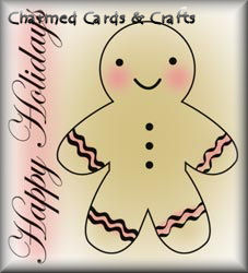 Imaginisce Snowy Jo Snag 'Em Acrylic Stamps - Gingerbread Man