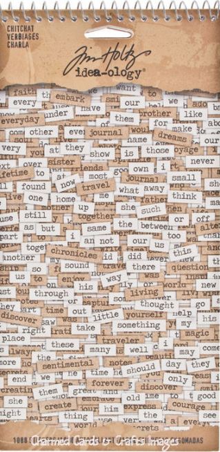 Tim Holtz Idea-Ology Chit Chat