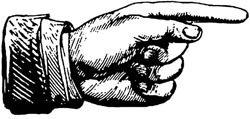 Tim Holtz Woodmounted Stamps - Finger