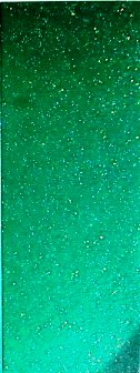 Tall Thin Alchemy Reflection Cards - Glitter Evergreen (5)