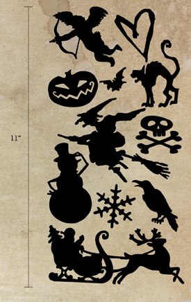 Tim Holtz idea-ology Mask - Seasonal