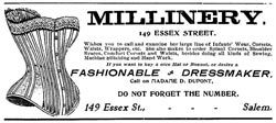 Tim Holtz Woodmounted Stamps - Millinery Ad