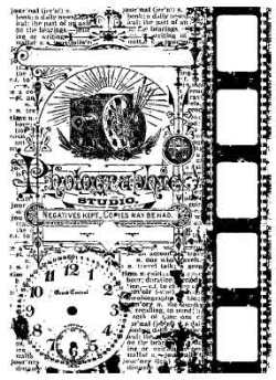 Tim Holtz Unmounted Stamps - Photograph (COM019)