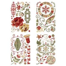 Basic Grey Wassail Chipsticker Shapes
