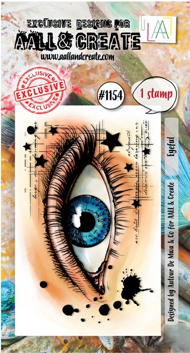 Aall and Create Stamp Set A8 Eyeful (AALL-TP-1154)