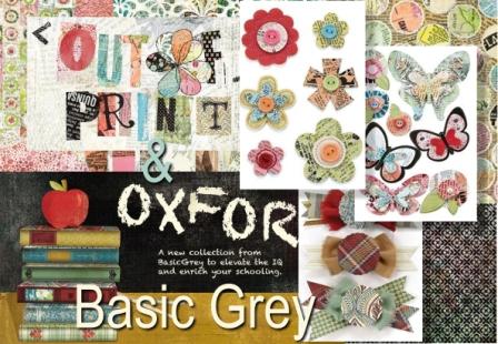Basic Grey Out of Print and Oxford Collection
