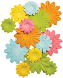 Fancy Pants Beach Babe Paper Flowers 