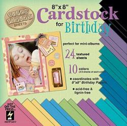 HOTP Birthday Cardstock Collection
