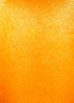 A4 Glitter Card - Orange