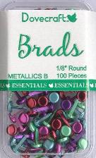 Dovecraft Brads - Metallic B