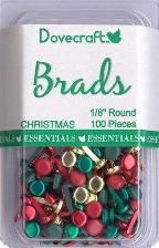 Dovecraft Brads - Christmas  