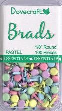 Dovecraft Brads - Pastel