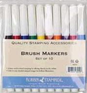 Rubber Stampede Brush Markers