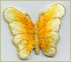 Motifs - Butterfly Yellow/Gold