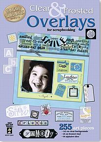 HOTP Clear & Frosted Overlays for Scrapbooking
