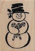 Stamps - Candy Cane Snowman (D3078)